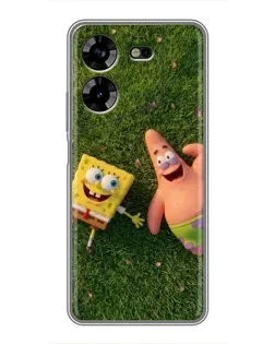 Чехол для TECNO POVA 5 (LG7n) с картинкой «Друзья на лужайке» Чехол для TECNO POVA 5 (LG7n) с картинкой «Друзья на лужайке»