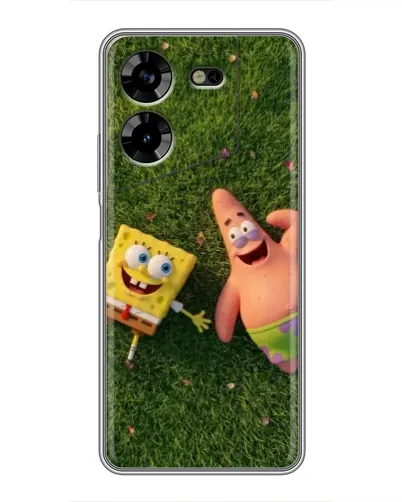 Чехол для TECNO POVA 5 (LG7n) с картинкой «Друзья на лужайке» Чехол для TECNO POVA 5 (LG7n) с картинкой «Друзья на лужайке»