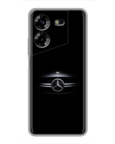 Чехол для TECNO POVA 5 (LG7n) с картинкой «Mercedes — абстрактные линии» Чехол для TECNO POVA 5 (LG7n) с картинкой «Mercedes — абстрактные линии»