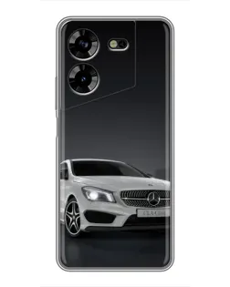 Чохол для TECNO POVA 5 (LG7n) з картинкою «Mercedes AMG GT Silver» Чохол для TECNO POVA 5 (LG7n) з картинкою «Mercedes AMG GT Silver»