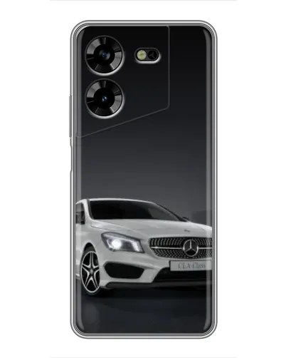 Чехол для TECNO POVA 5 (LG7n) с картинкой «Mercedes AMG GT Silver» Чехол для TECNO POVA 5 (LG7n) с картинкой «Mercedes AMG GT Silver»