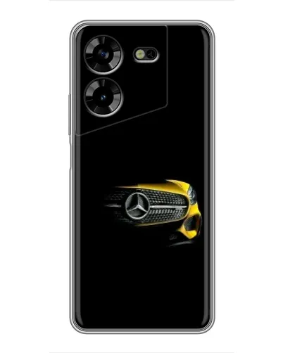 Чехол для TECNO POVA 5 (LG7n) с картинкой «Mercedes — ретро стиль» Чехол для TECNO POVA 5 (LG7n) с картинкой «Mercedes — ретро стиль»