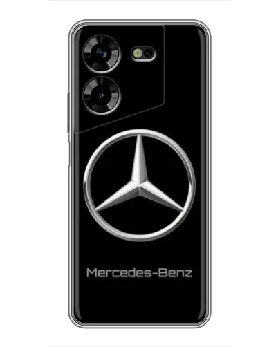 Чехол для TECNO POVA 5 (LG7n) с картинкой «Mercedes Silver Logo» Чехол для TECNO POVA 5 (LG7n) с картинкой «Mercedes Silver Logo»