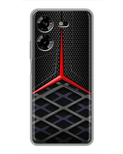 Чехол для TECNO POVA 5 (LG7n) с картинкой «Mercedes Carbon Grid» Чехол для TECNO POVA 5 (LG7n) с картинкой «Mercedes Carbon Grid»