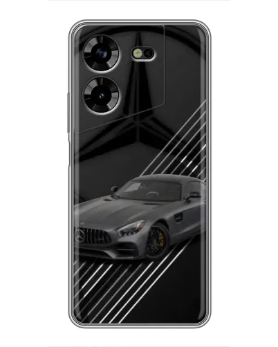 Чехол для TECNO POVA 5 (LG7n) с картинкой «Mercedes AMG — графика» Чехол для TECNO POVA 5 (LG7n) с картинкой «Mercedes AMG — графика»
