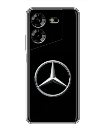 Чехол для TECNO POVA 5 (LG7n) с картинкой «Mercedes классический лого» Чехол для TECNO POVA 5 (LG7n) с картинкой «Mercedes классический лого»