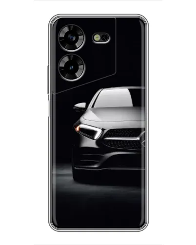 Чехол для TECNO POVA 5 (LG7n) с картинкой «Свет фар Mercedes» Чехол для TECNO POVA 5 (LG7n) с картинкой «Свет фар Mercedes»