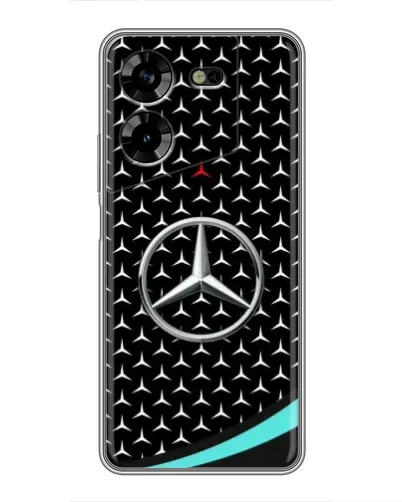 Чехол для TECNO POVA 5 (LG7n) с картинкой «Mercedes — бирюзовый акцент» Чехол для TECNO POVA 5 (LG7n) с картинкой «Mercedes — бирюзовый акцент»
