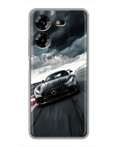 Чехол для TECNO POVA 5 (LG7n) с картинкой «Гоночный Mercedes AMG» Чехол для TECNO POVA 5 (LG7n) с картинкой «Гоночный Mercedes AMG»