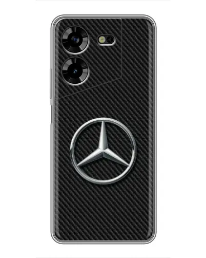 Чехол для TECNO POVA 5 (LG7n) с картинкой «Карбоновый Mercedes стиль» Чехол для TECNO POVA 5 (LG7n) с картинкой «Карбоновый Mercedes стиль»