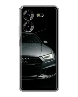 Чехол для TECNO POVA 5 (LG7n) с картинкой «Audi — детализация кузова»