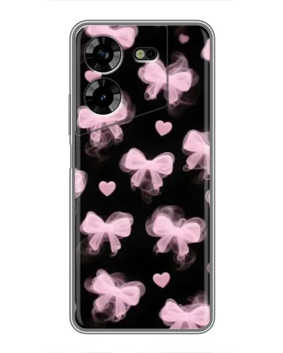Чехол для TECNO POVA 5 (LG7n) с картинкой «Геометрия банта»