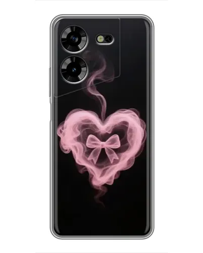 Чехол для TECNO POVA 5 (LG7n) с картинкой «Дымчатое сердце»