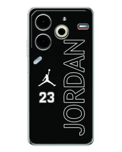 Чохол для TECNO Pova 6 Neo 5G з картинкою «Jordan Vertical» Чохол для TECNO Pova 6 Neo 5G з картинкою «Jordan Vertical»
