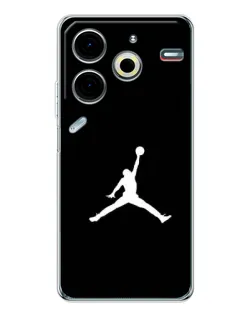 Чохол для TECNO Pova 6 Neo 5G з картинкою «Jordan Silhouette» Чохол для TECNO Pova 6 Neo 5G з картинкою «Jordan Silhouette»