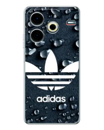 Чехол для TECNO Pova 6 Neo 5G с картинкой «Adidas Trefoil Blue» Чехол для TECNO Pova 6 Neo 5G с картинкой «Adidas Trefoil Blue»