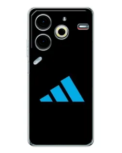 Чехол для TECNO Pova 6 Neo 5G с картинкой «Adidas Cyan Logo» Чехол для TECNO Pova 6 Neo 5G с картинкой «Adidas Cyan Logo»