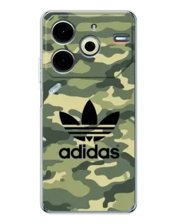 Чехол для TECNO Pova 6 Neo 5G с картинкой «Милитари стиль Adidas» Чехол для TECNO Pova 6 Neo 5G с картинкой «Милитари стиль Adidas»