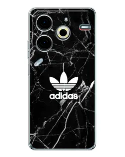 Чехол для TECNO Pova 6 Neo 5G с картинкой «Белый мрамор Adidas» Чехол для TECNO Pova 6 Neo 5G с картинкой «Белый мрамор Adidas»