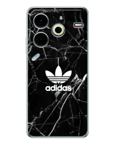 Чехол для TECNO Pova 6 Neo 5G с картинкой «Белый мрамор Adidas» Чехол для TECNO Pova 6 Neo 5G с картинкой «Белый мрамор Adidas»