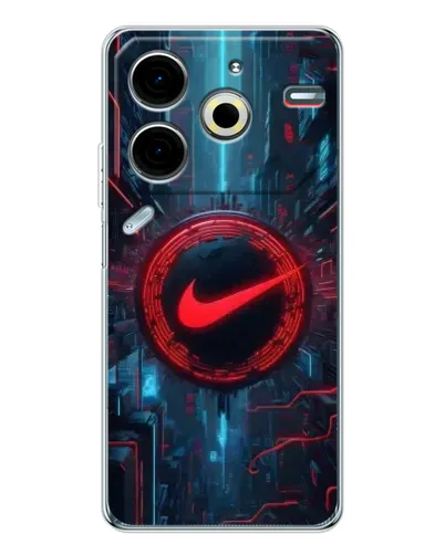 Чехол для TECNO Pova 6 Neo 5G с картинкой «Техногенный стиль Nike»