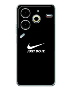 Чохол для TECNO Pova 6 Neo 5G з картинкою «Мінімалізм від Nike» Чохол для TECNO Pova 6 Neo 5G з картинкою «Мінімалізм від Nike»