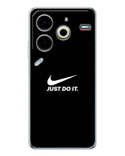 Чехол для TECNO Pova 6 Neo 5G с картинкой «Минимализм от Nike»