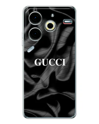 Чехол для TECNO Pova 6 Neo 5G с картинкой «Gucci — шелковые волны»