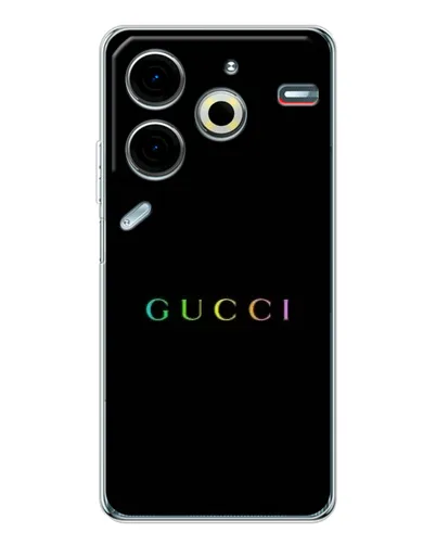 Чехол для TECNO Pova 6 Neo 5G с картинкой «Gucci — неоновый минимализм» Чехол для TECNO Pova 6 Neo 5G с картинкой «Gucci — неоновый минимализм»