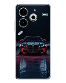 Чехол для TECNO Pova 6 Neo 5G с картинкой «BMW на мокрой дороге» Чехол для TECNO Pova 6 Neo 5G с картинкой «BMW на мокрой дороге»