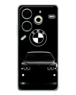 Чехол для TECNO Pova 6 Neo 5G с картинкой «BMW — взгляд из темноты» Чехол для TECNO Pova 6 Neo 5G с картинкой «BMW — взгляд из темноты»