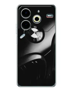Чехол для TECNO Pova 6 Neo 5G с картинкой «Эмблема BMW — макро» Чехол для TECNO Pova 6 Neo 5G с картинкой «Эмблема BMW — макро»