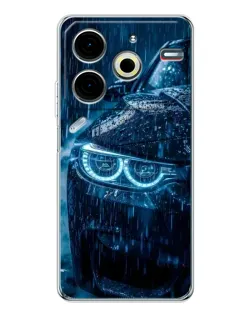 Чехол для TECNO Pova 6 Neo 5G с картинкой «BMW под дождем» Чехол для TECNO Pova 6 Neo 5G с картинкой «BMW под дождем»