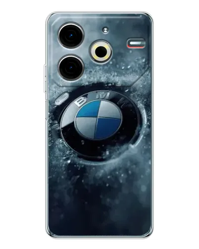 Чехол для TECNO Pova 6 Neo 5G с картинкой «Логотип BMW — лед» Чехол для TECNO Pova 6 Neo 5G с картинкой «Логотип BMW — лед»
