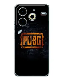 Чехол для TECNO Pova 6 Neo 5G с картинкой «PUBG — золотой логотип» Чехол для TECNO Pova 6 Neo 5G с картинкой «PUBG — золотой логотип»