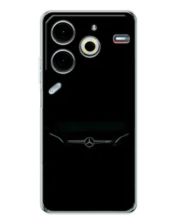 Чехол для TECNO Pova 6 Neo 5G с картинкой «Mercedes Stealth Look»