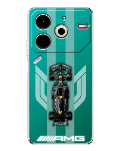 Чехол для TECNO Pova 6 Neo 5G с картинкой «Mercedes AMG Petronas» Чехол для TECNO Pova 6 Neo 5G с картинкой «Mercedes AMG Petronas»