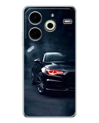 Чехол для TECNO Pova 6 Neo 5G с картинкой «Audi — хищный взгляд»