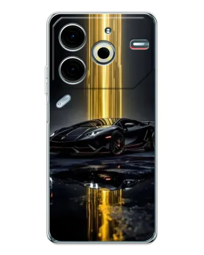 Чехол для TECNO Pova 6 Neo 5G с картинкой «Ночной Lamborghini драйв» Чехол для TECNO Pova 6 Neo 5G с картинкой «Ночной Lamborghini драйв»