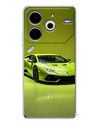 Чехол для TECNO Pova 6 Neo 5G с картинкой «Салатовый Lamborghini Huracan» Чехол для TECNO Pova 6 Neo 5G с картинкой «Салатовый Lamborghini Huracan»