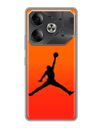Чехол для TECNO Pova 6 с картинкой «Jordan Sunset»