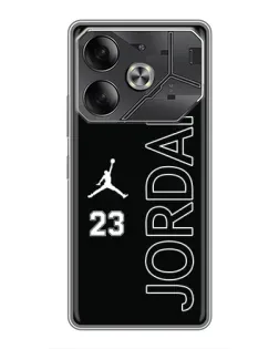 Чехол для TECNO Pova 6 с картинкой «Jordan Vertical»