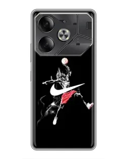 Чехол для TECNO Pova 6 с картинкой «Jordan Jumpman»