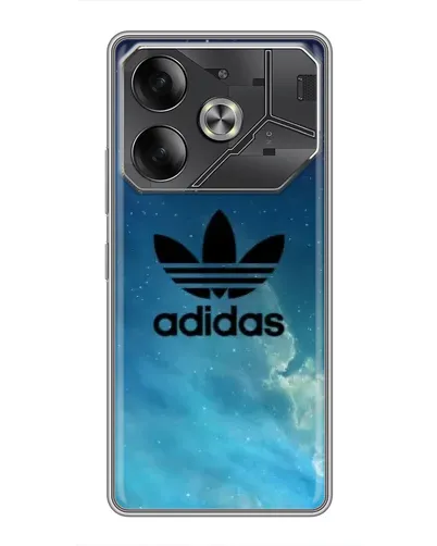 Чехол для TECNO Pova 6 с картинкой «Adidas Stone Logo»