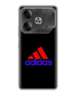 Чехол для TECNO Pova 6 с картинкой «Классический Adidas»