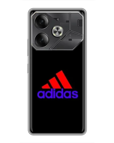 Чехол для TECNO Pova 6 с картинкой «Классический Adidas»
