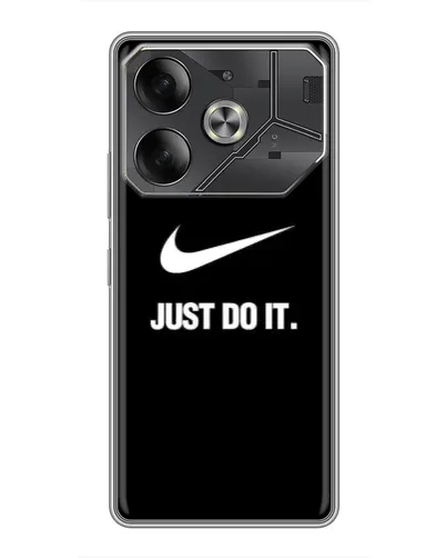 Чехол для TECNO Pova 6 с картинкой «Классический принт Nike» Чехол для TECNO Pova 6 с картинкой «Классический принт Nike»