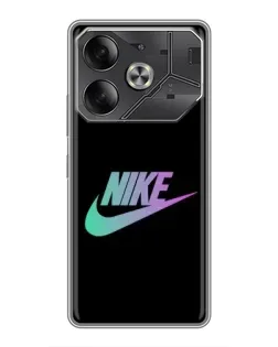 Чехол для TECNO Pova 6 с картинкой «Nike — городская ночь» Чехол для TECNO Pova 6 с картинкой «Nike — городская ночь»