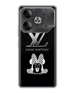 Чехол для TECNO Pova 6 с картинкой «LV и Минни Маус» Чехол для TECNO Pova 6 с картинкой «LV и Минни Маус»