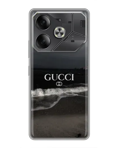 Чехол для TECNO Pova 6 с картинкой «Gucci — морской прибой» Чехол для TECNO Pova 6 с картинкой «Gucci — морской прибой»
